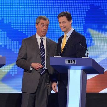 PM accuses Clegg and Farage of holding extreme views over EU